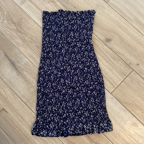 Reformation Floral Tube Mini Dress Size S - Picture 6 of 11